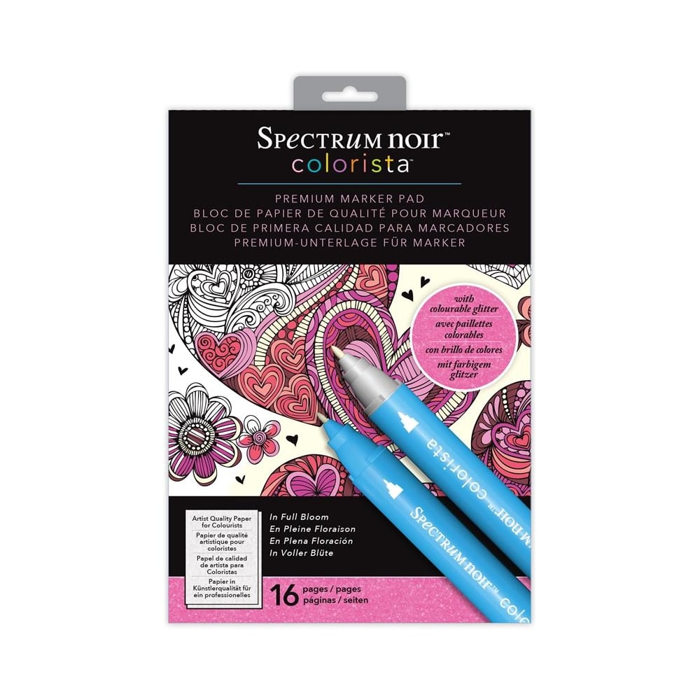 Spectrum Noir Colorista A4 Marker Pad - In Full Bloom